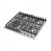 Газовая варочная панель  ZIFFLER 63 GT White Glass