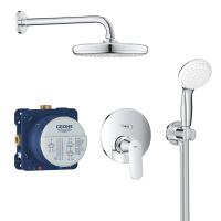 Набор для душа, GROHE Eurosmart Cosmopolitan, с верхним душем Tempesta 210, хром, (25219001)