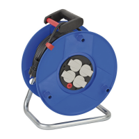 Удлинитель на катушке Brennenstuhl Garant, 4 розетки, кабель 40 м1208300