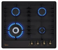 Газовая варочная панель  Midea MG696TAN-B Modern