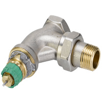 Клапан терморегулятора угловой Danfoss RA-DV 013G7713