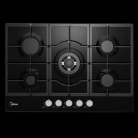 Газовая варочная панель  Midea  MG7560TGB Modern