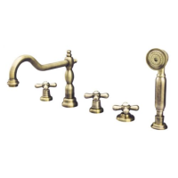 Смеситель для ванны на 5 отверстие Fiore Margot26ZZ0607