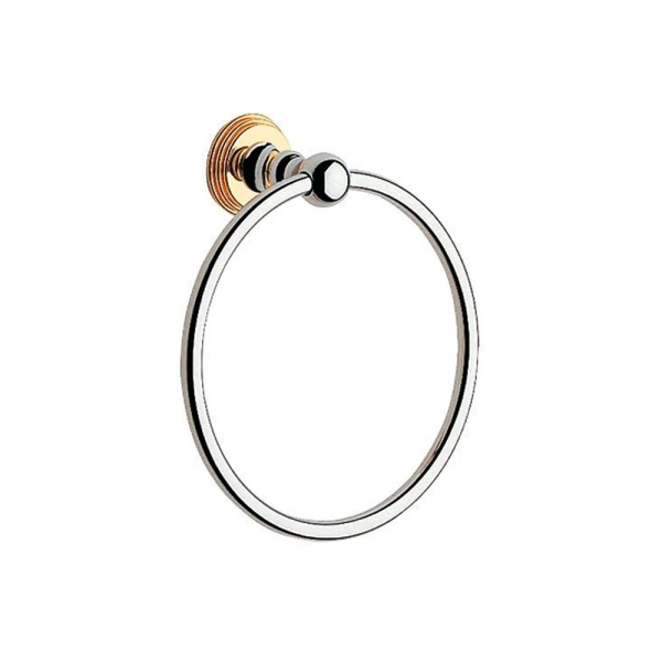 Кольцо для полотенца GROHE Sinfonia хром/золото