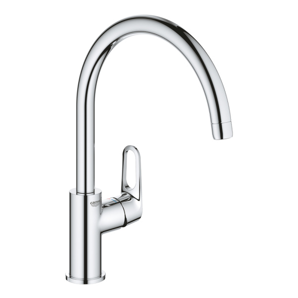Смеситель для кухонной мойки GROHE BauFlow, хром (31230001)