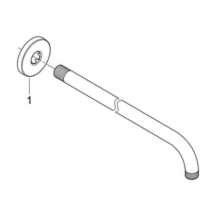 Душевой кронштейн GROHE Rainshower