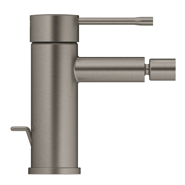 Смеситель для биде GROHE Essence с донным клапаном, темный графит матовый (24178AL1)