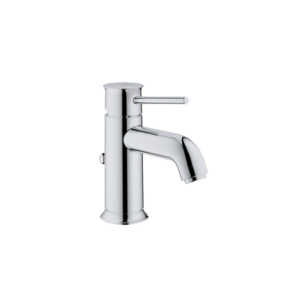 Смеситель для раковины GROHE BauClassic с донным клапаном, хром