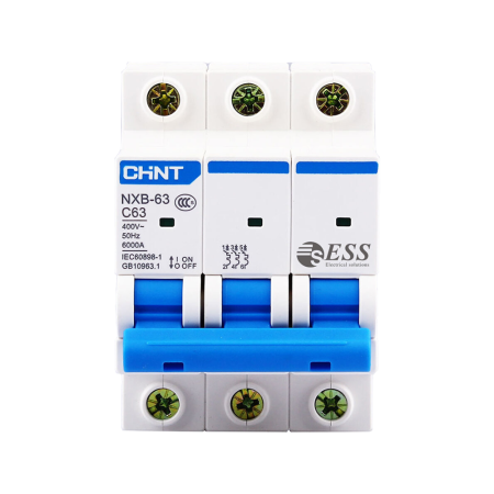 Трехфазные автоматические выключатели серии NEXT NXB-63 6kA
