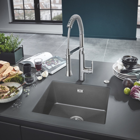 Смеситель однорычажный для мойки Grohe Concetto, хром