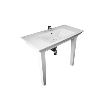 Раковина с 2-ножками RAK Ceramics OPULENCE 100cmOP101AWHA