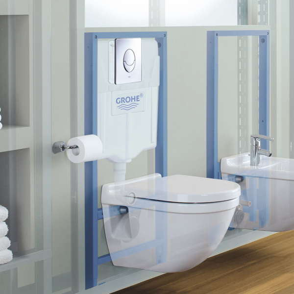 Инсталляция для унитаза GROHE Rapid SL с панелью смыва Skate Air (3 режима), (1,13 м) (38721001)