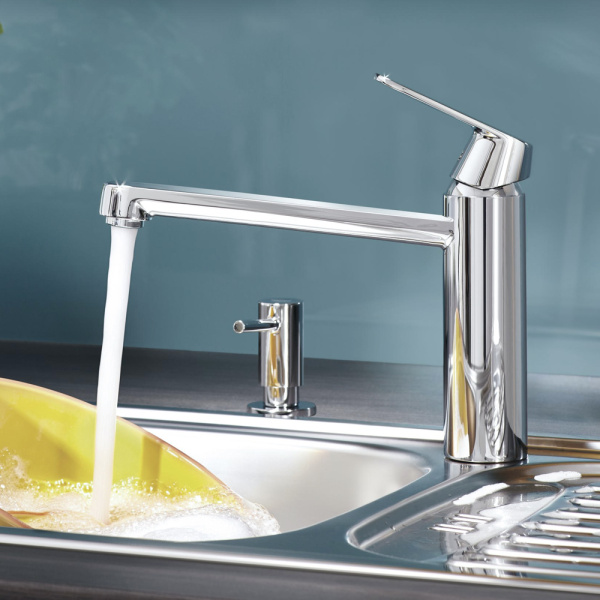 Смеситель для кухонной мойки GROHE Eurosmart Cosmopolitan, хром (30193000)