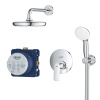 Набор для душа, GROHE Eurosmart Cosmopolitan, с верхним душем Tempesta 210, хром, (25219001)