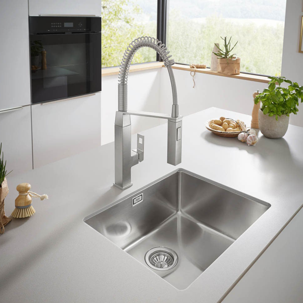 Мойка GROHE K700 Undermount, нержавеющая сталь, (31574SD1)