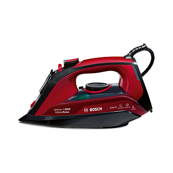 Утюг с пароувлажнением Bosch Sensixx'x DA50 EditionRosso 