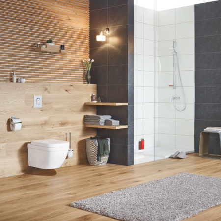 Подвесной унитаз, GROHE Euro Ceramic, с покрытием PureGuard, альпин-белый, (3932800H)