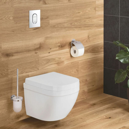 Унитаз подвесной, GROHE Euro Ceramic, с сиденьем, альпин-белый, (39554000)