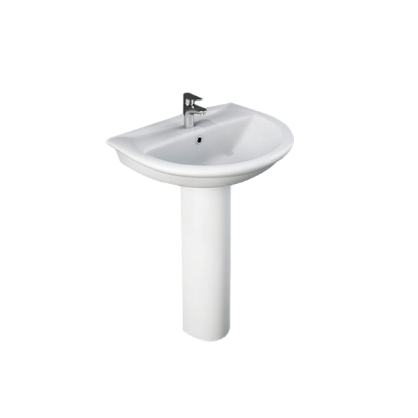 Раковина с пьедесталом RAK Ceramics KARLAKR0102AWHA