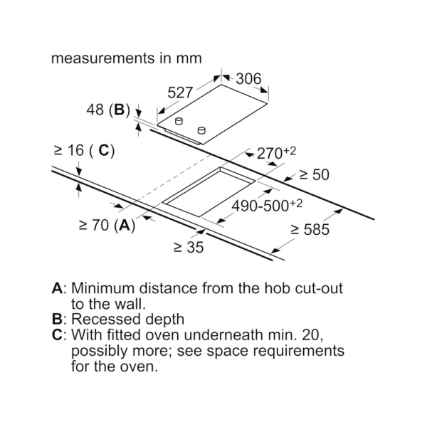 Электрическая варочная панель домино Bosch 