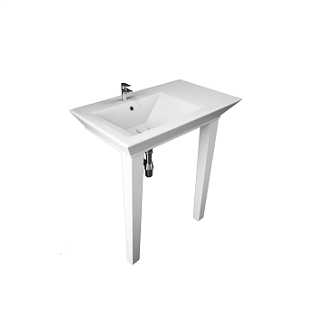 Раковина с 2-ножками RAK Ceramics OPULENCE 80cmOP102AWHA