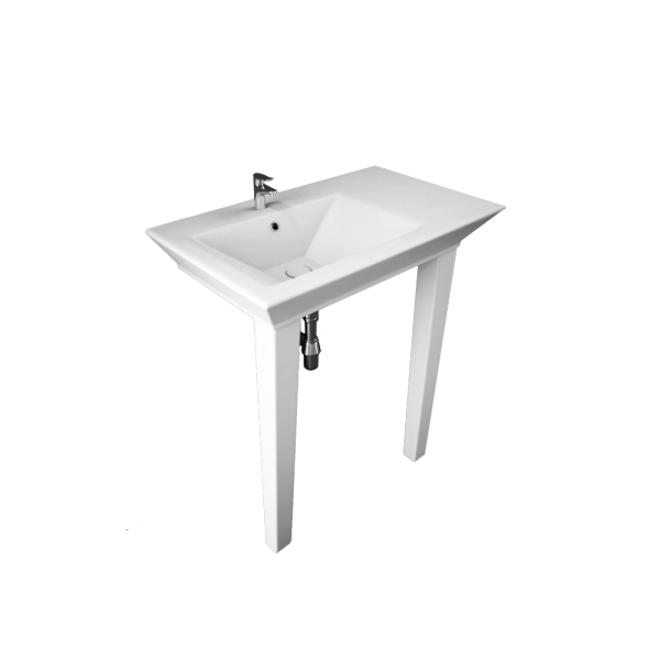 Раковина с 2-ножками RAK Ceramics OPULENCE 80cmOP102AWHA