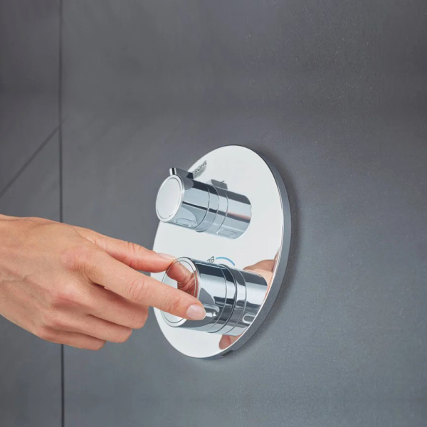 Набор для комплектации душа GROHE Grohtherm: встраиваемый Термостатический смесительTempesta 210 (34729000)