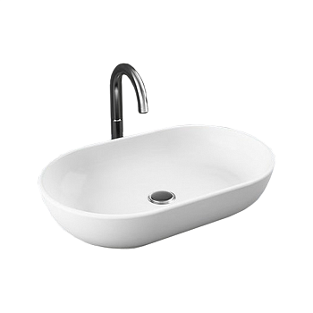 Раковина накладная  овал  RAK Ceramics HARMONY 55 см