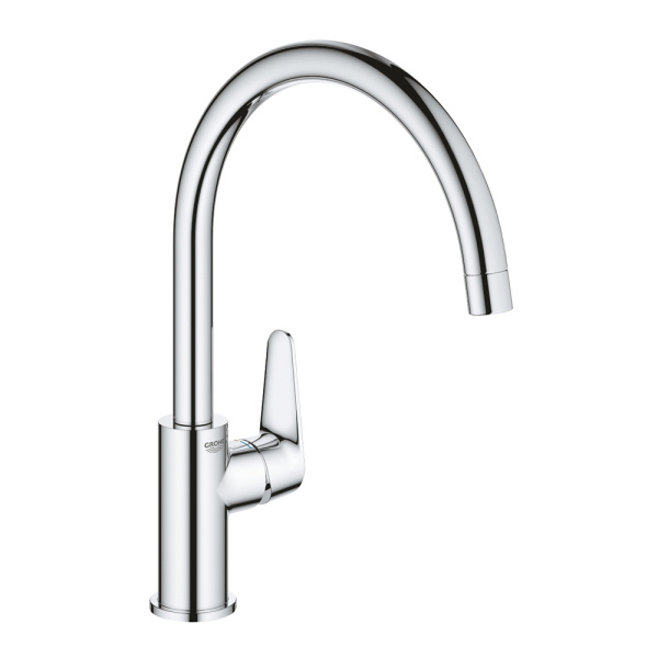 Смеситель для кухонной мойки GROHE BauCurve, хром (31231001)