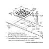 Газовая варочная панель Bosch 