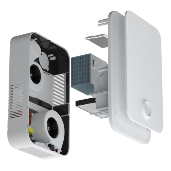 Приточный вытяжной настенный рекуператор Airox AD-110