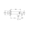avtomaticheskiy_nastennyy_ventil_grohe_euroeco_cosmopolitan_t Автоматический настенный вентиль GROHE Euroeco Cosmopolitan T