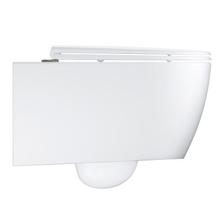 Унитаз GROHE Essence подвесной, с покрытием PureGuard, альпин-белый (3957100H)