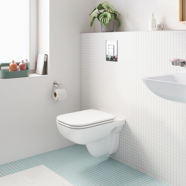 Унитаз подвесной безободковый GROHE Bau Edge (39809000)