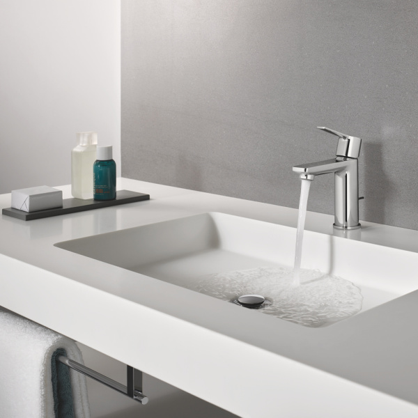 Смеситель для раковины GROHE Lineare с донным клапаном, XS-Size, хром (32109001)